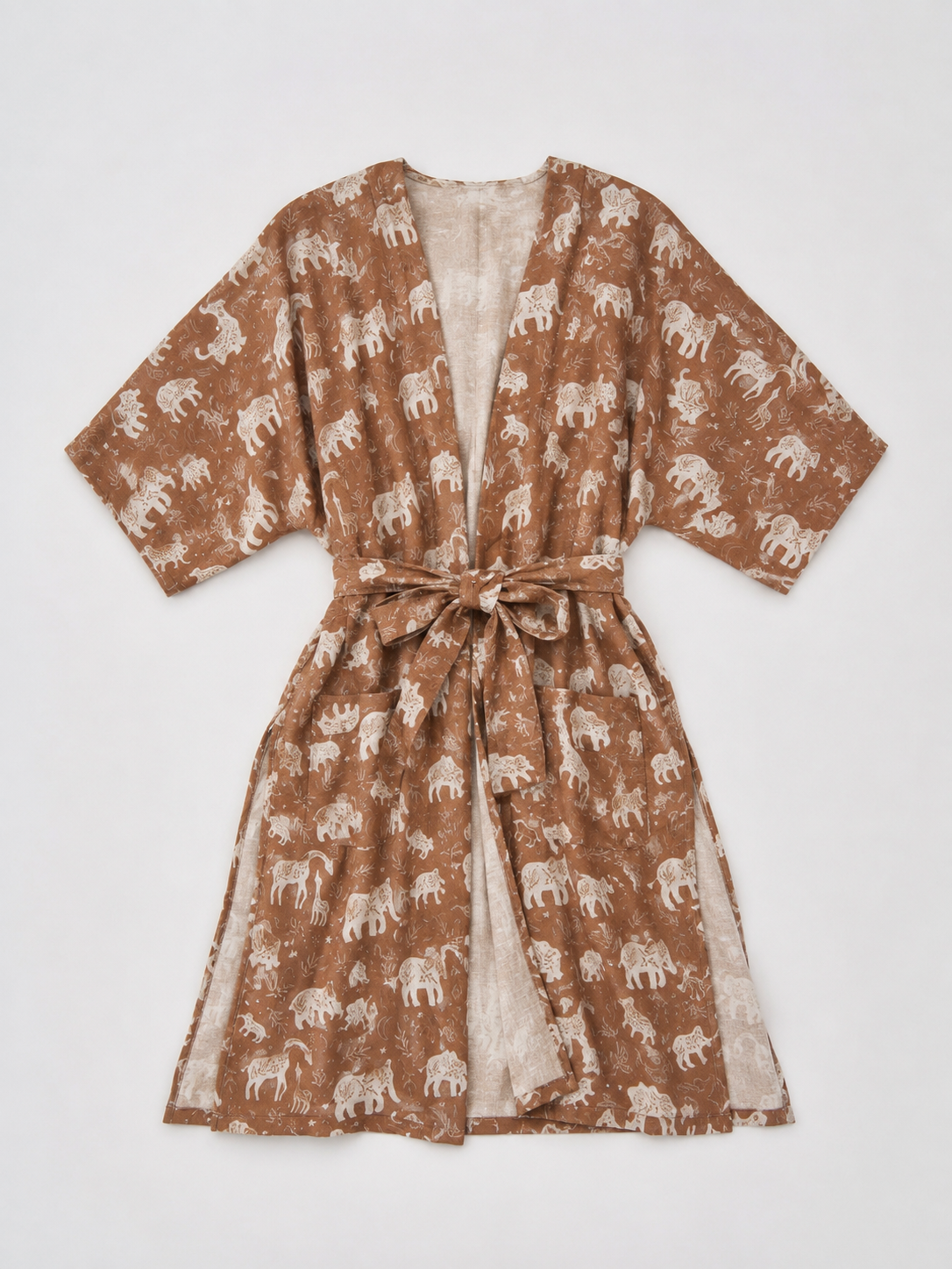 Safari Müslin Kimono | %100 Pamuk