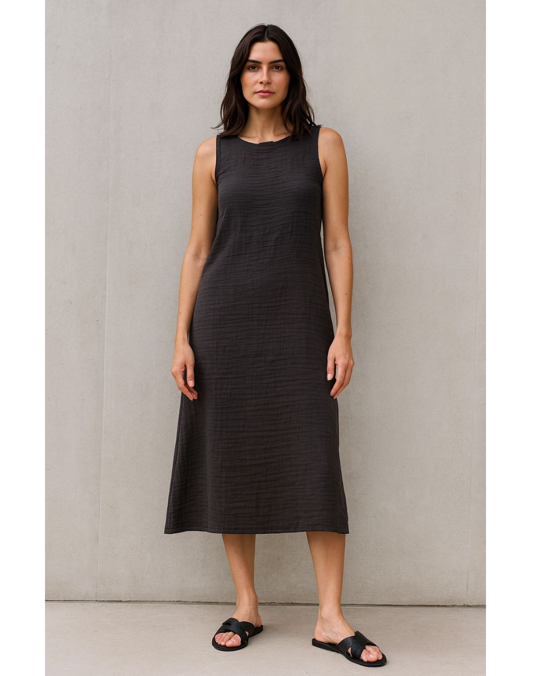 Dört Katlı Müslin Elbise