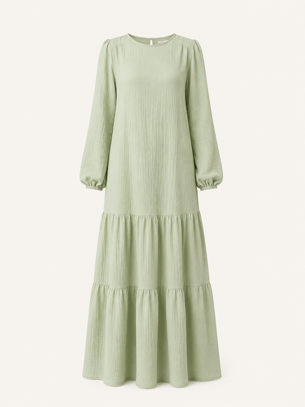 Modest Lina Maxi Müslin Elbise