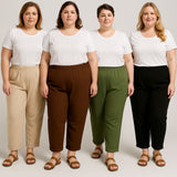 Büyük Beden Düz Pantolon