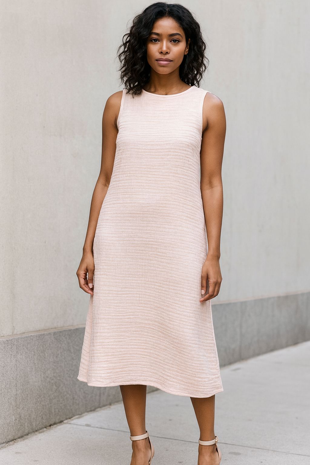 Dört Katlı Müslin Elbise