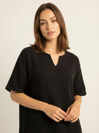 Oversize Bluz | %100 Pamuk Çift Kat Müslin