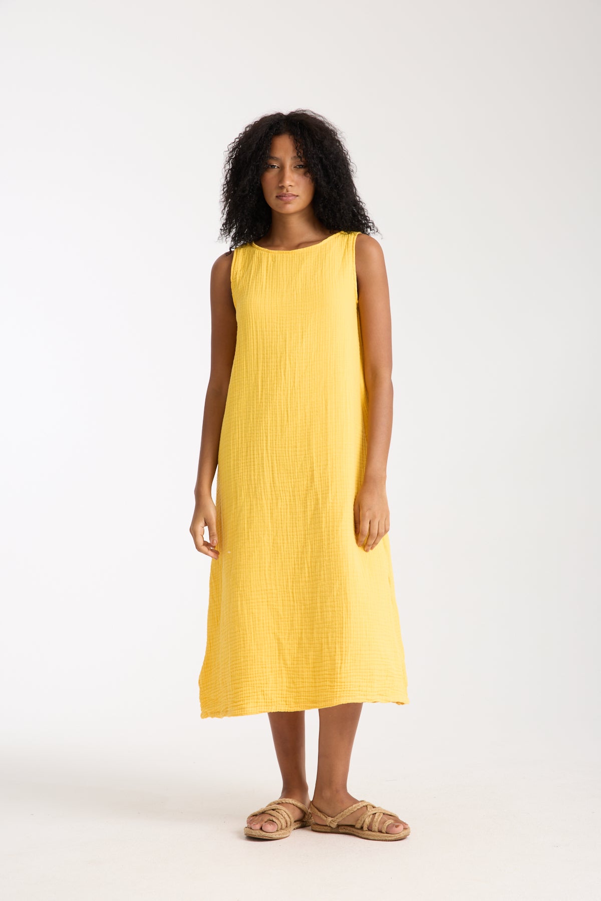 Dört Katlı Müslin Elbise