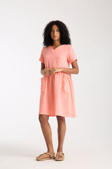 Çift Katlı Mercan Elbise