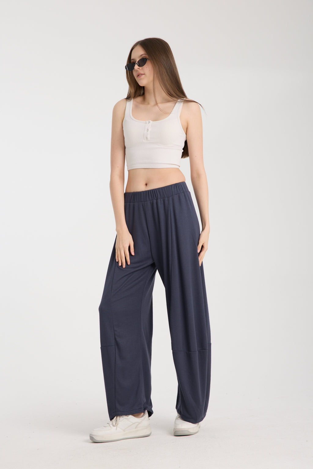 Özel Tasarım Triko Şalvar Pantolon