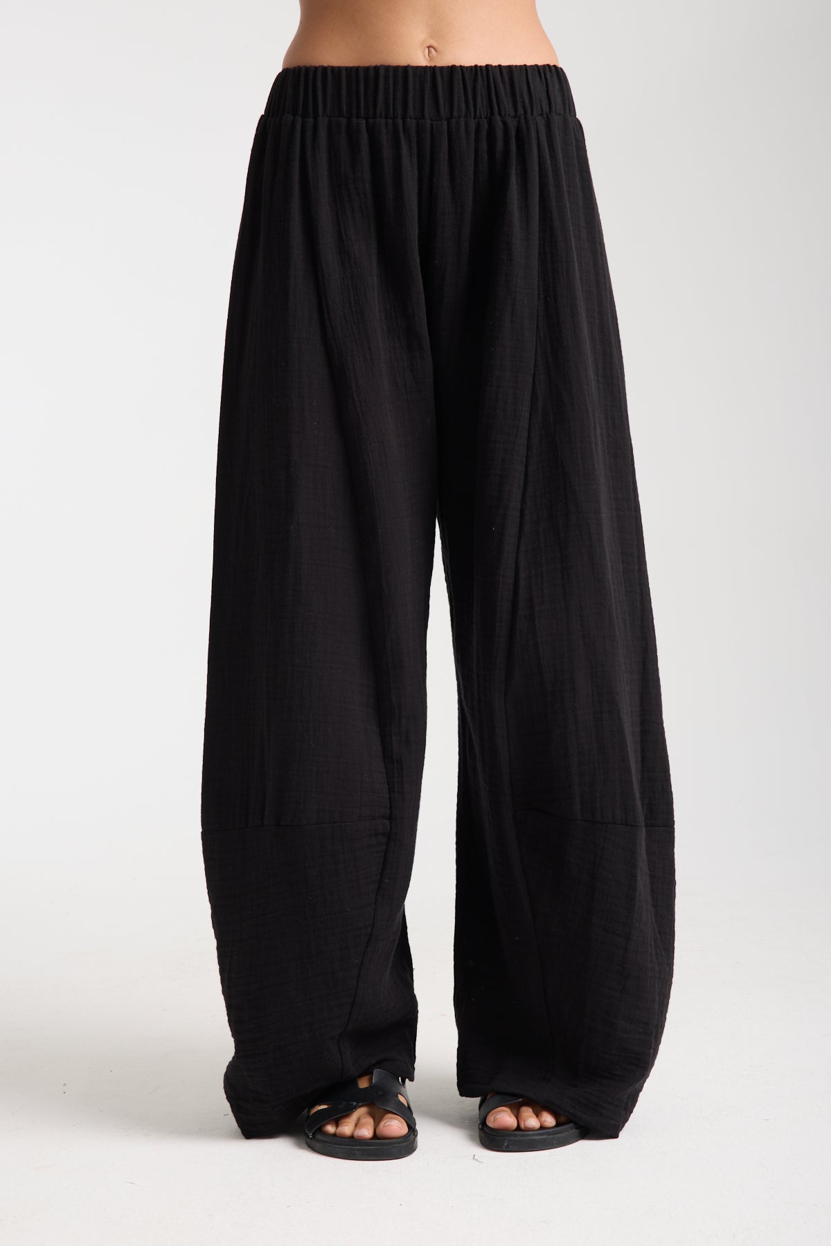 Çift Kat Müslin Özel Tasarım Pantolon