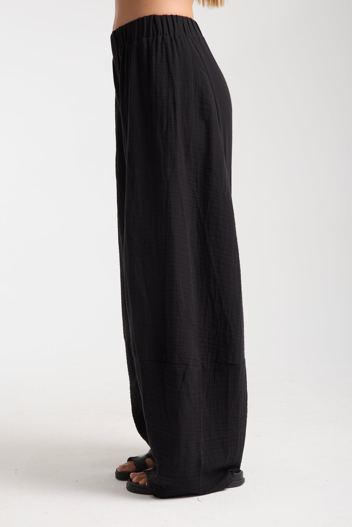 Çift Kat Müslin Özel Tasarım Pantolon