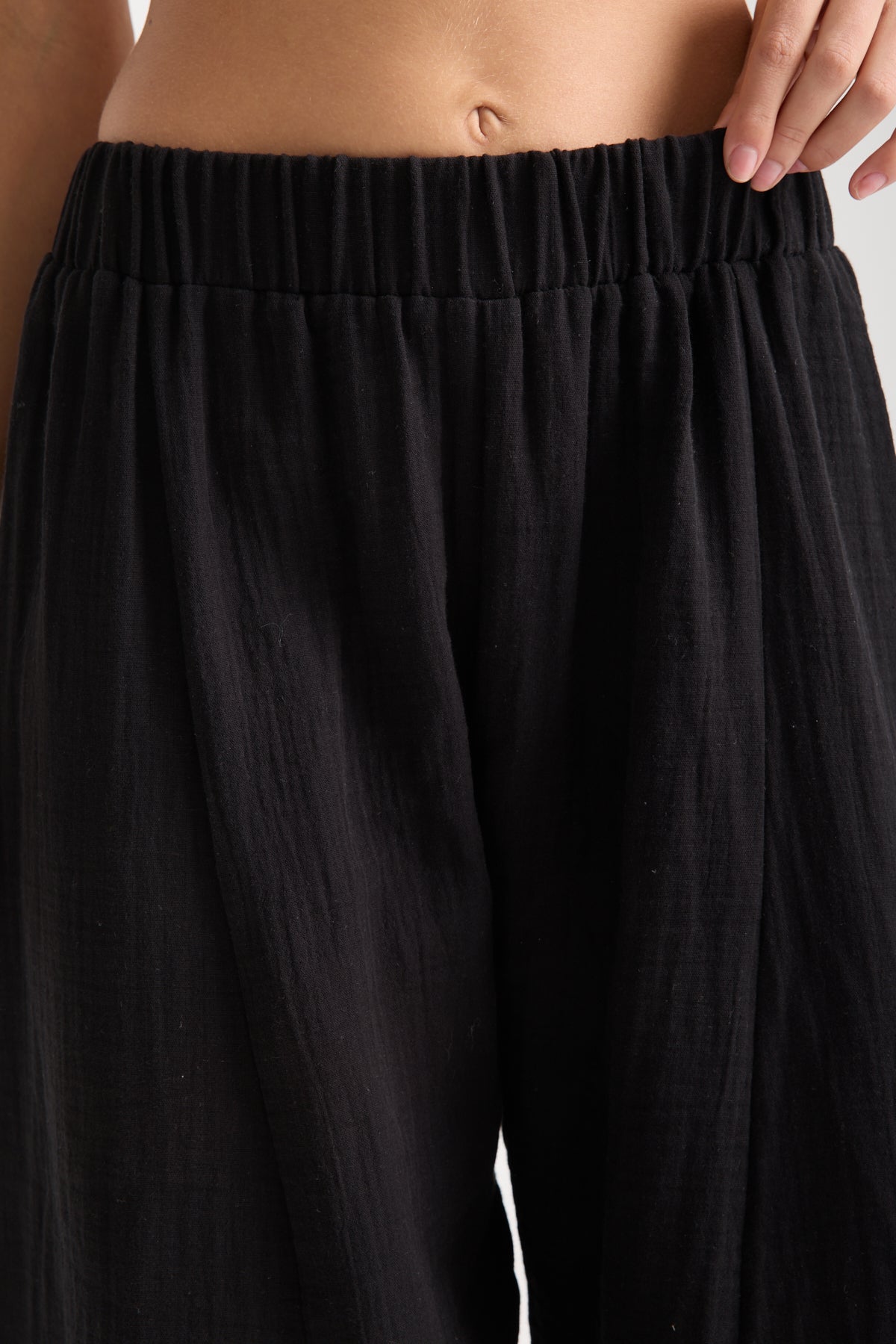 Çift Kat Müslin Özel Tasarım Pantolon