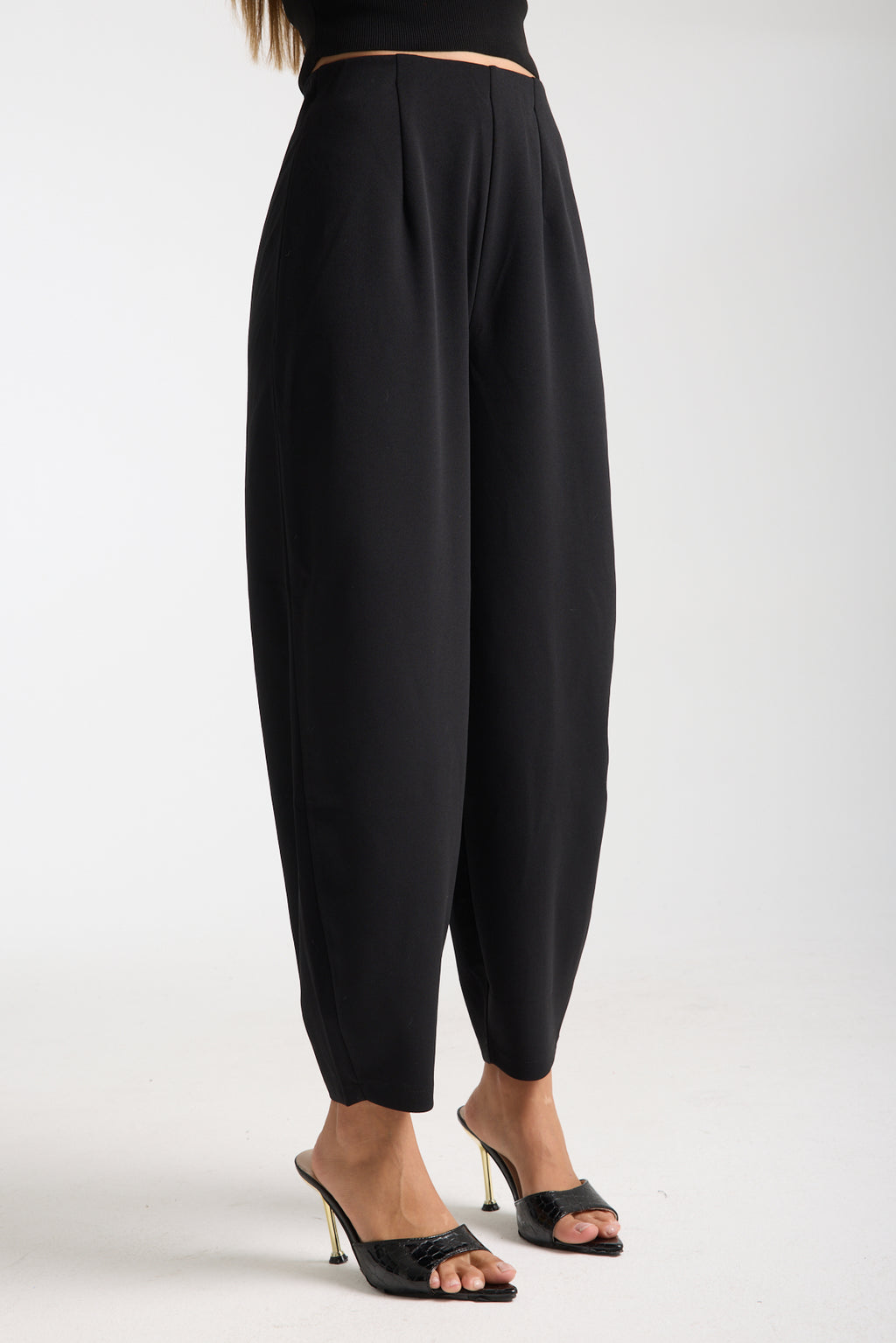 Siyah Scuba Pantolon