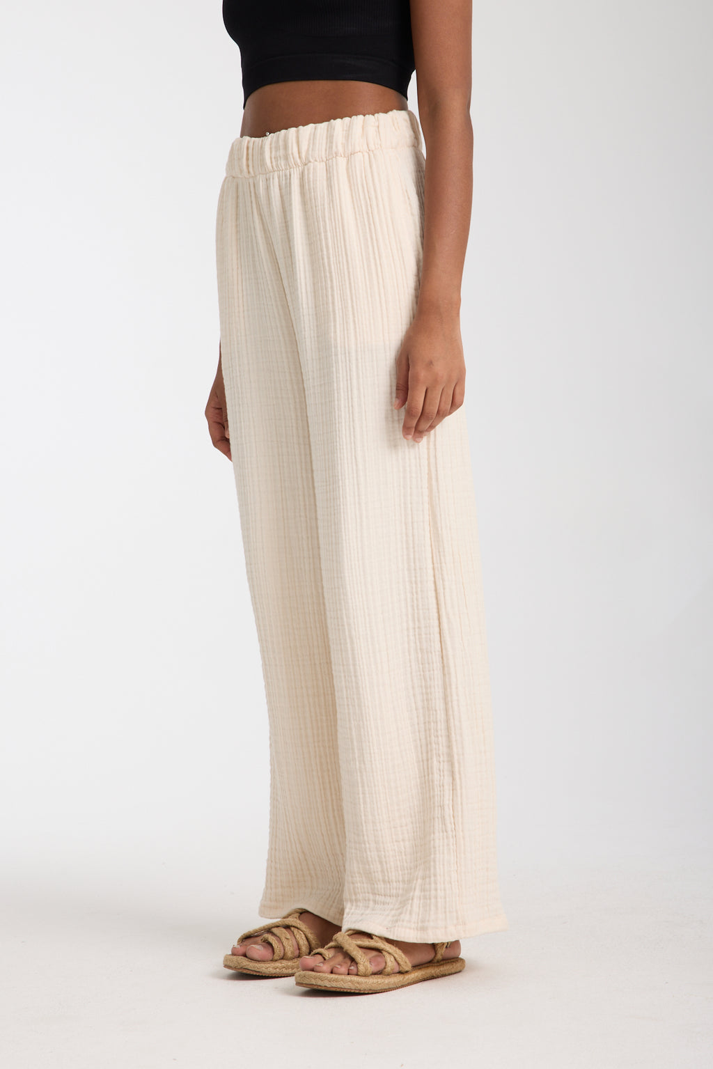 Dört Katlı Müslin Pantolon