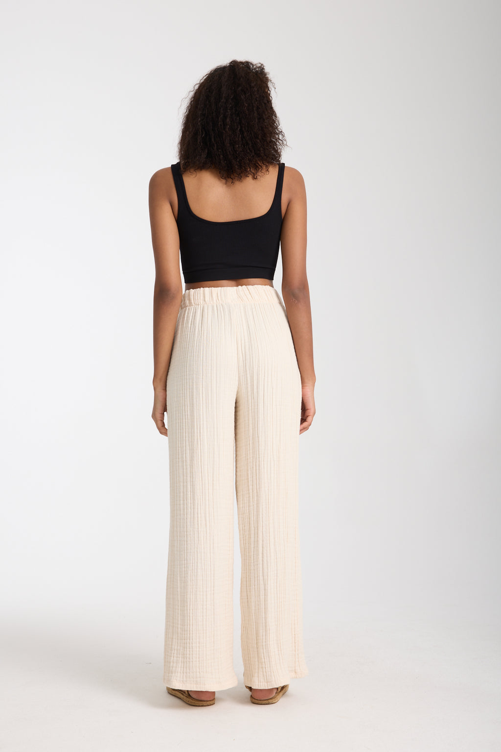 Dört Katlı Müslin Pantolon