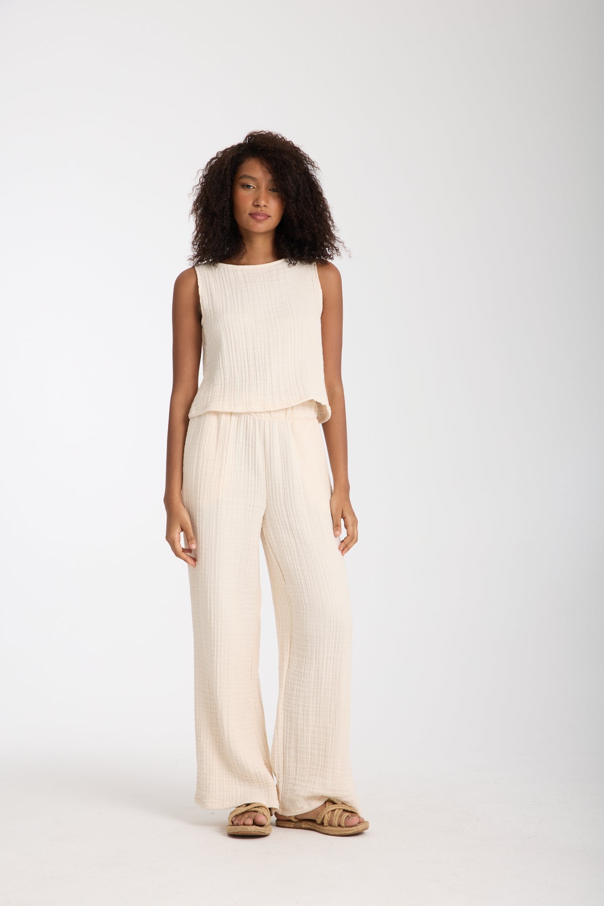 Dört Katlı Müslin Bluz Takım