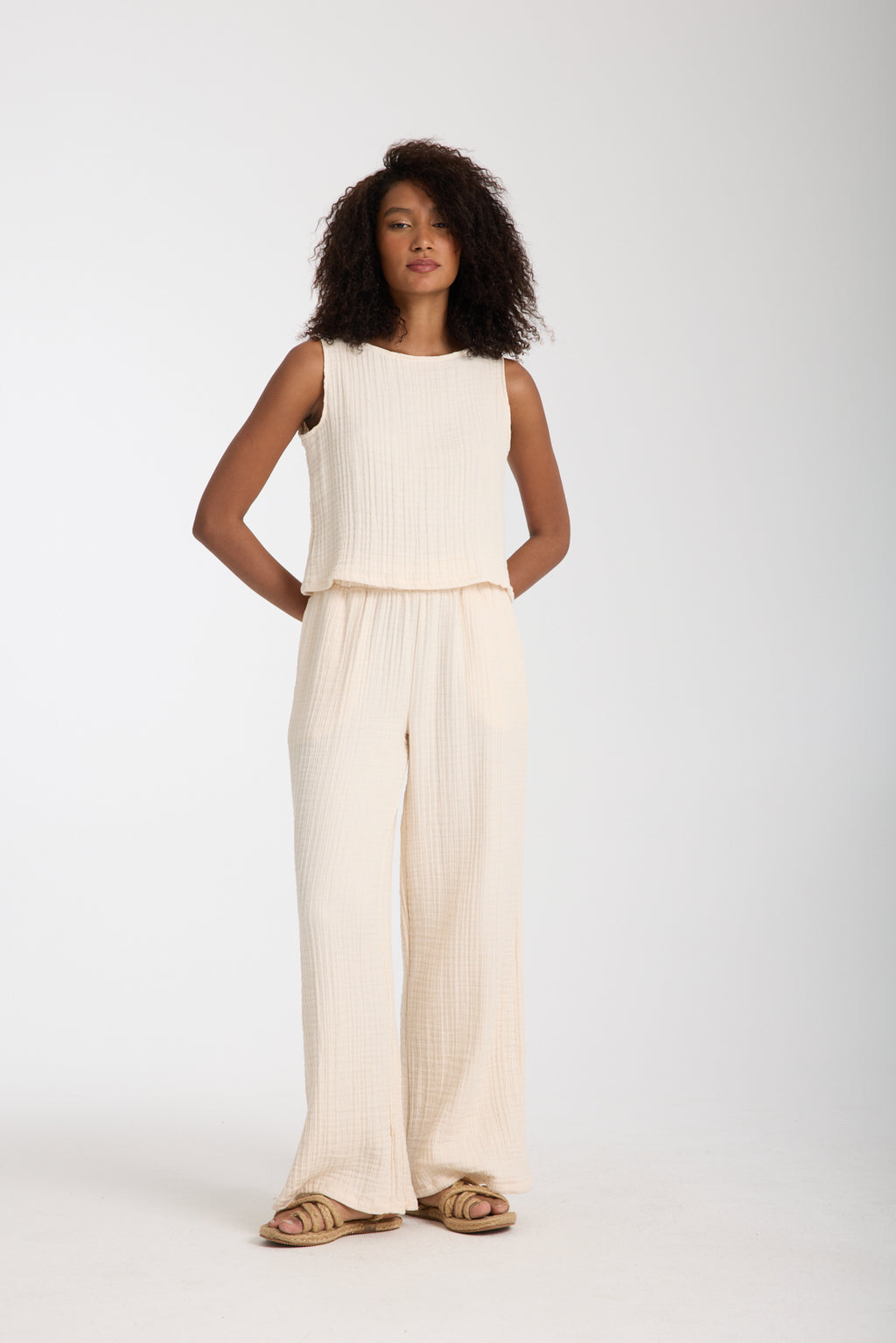 Dört Katlı Müslin Bluz Takım