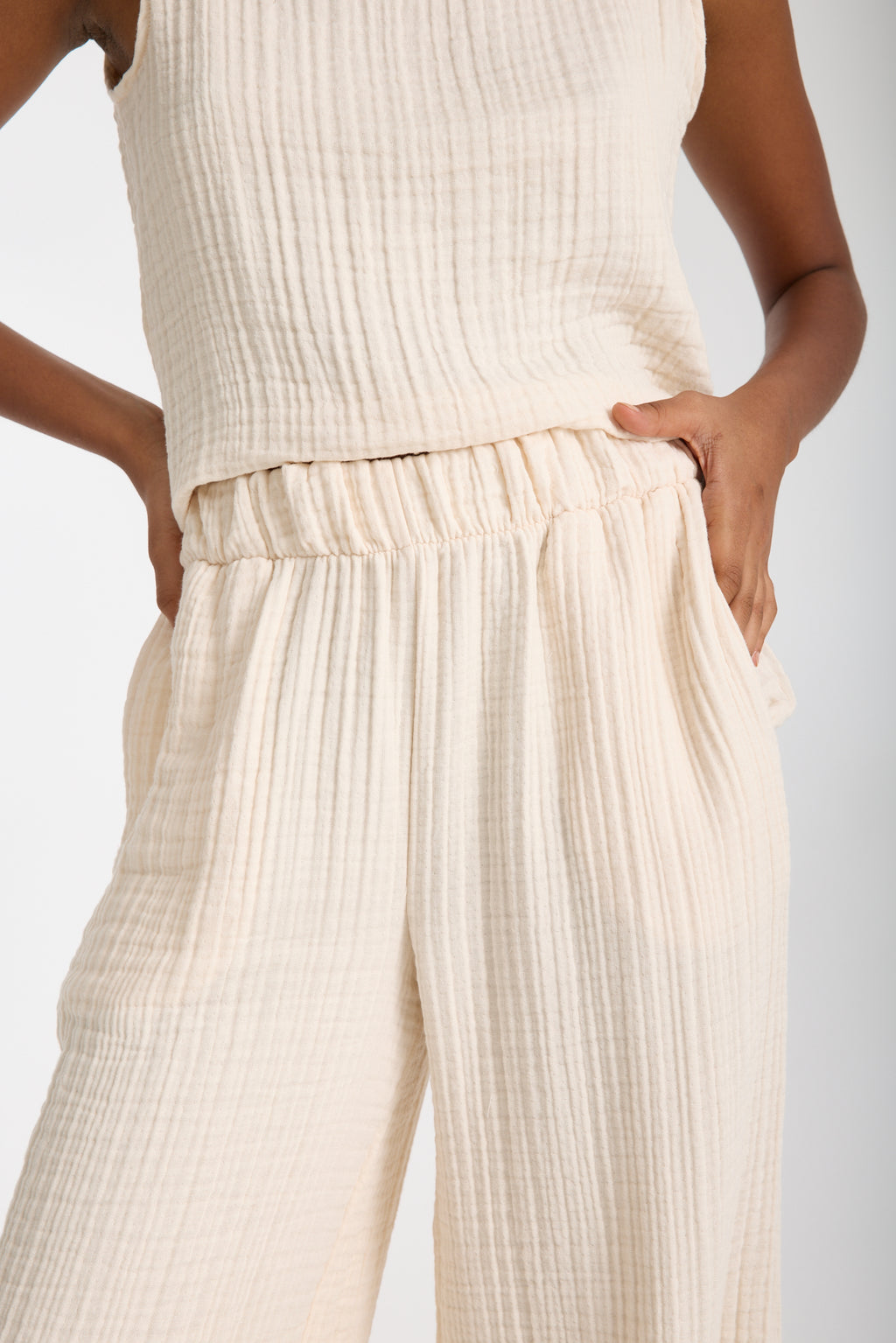 Dört Katlı Müslin Bluz Takım